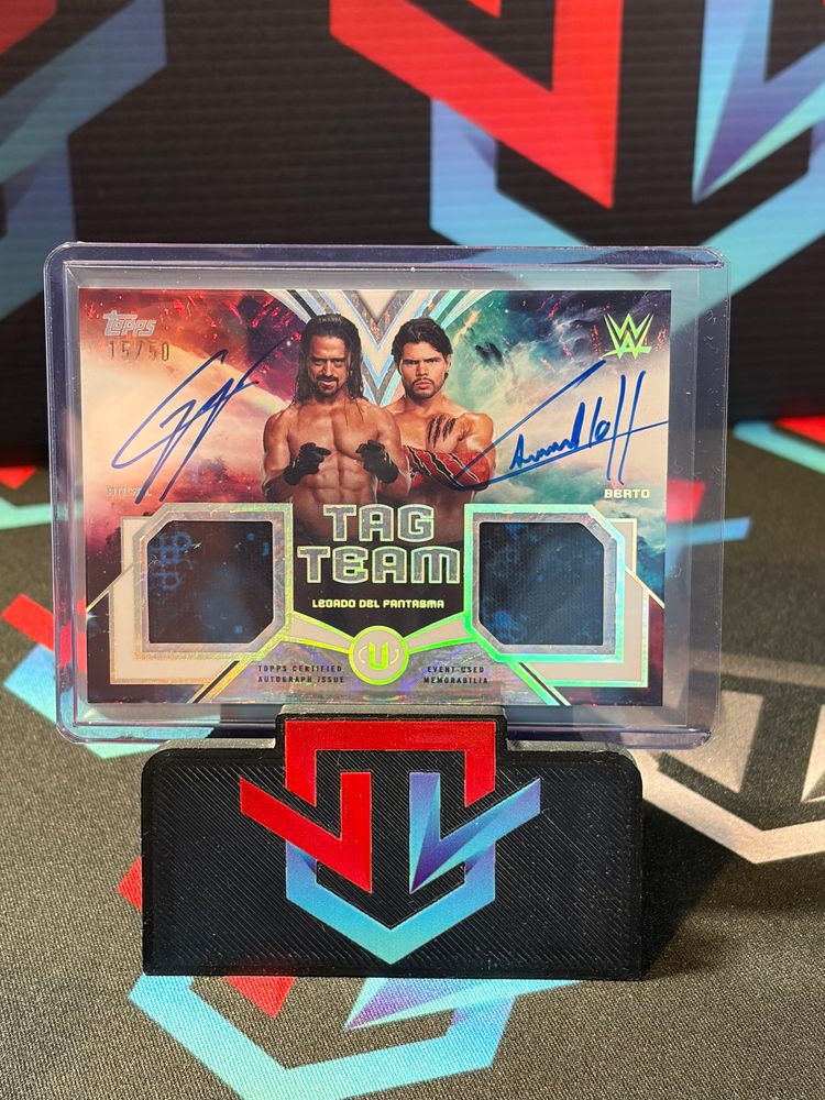 Angel/Berto /50 Universe Dual Auto Relic imagen 1